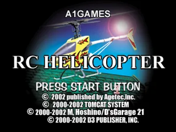 RC Helicopter (US) screen shot title